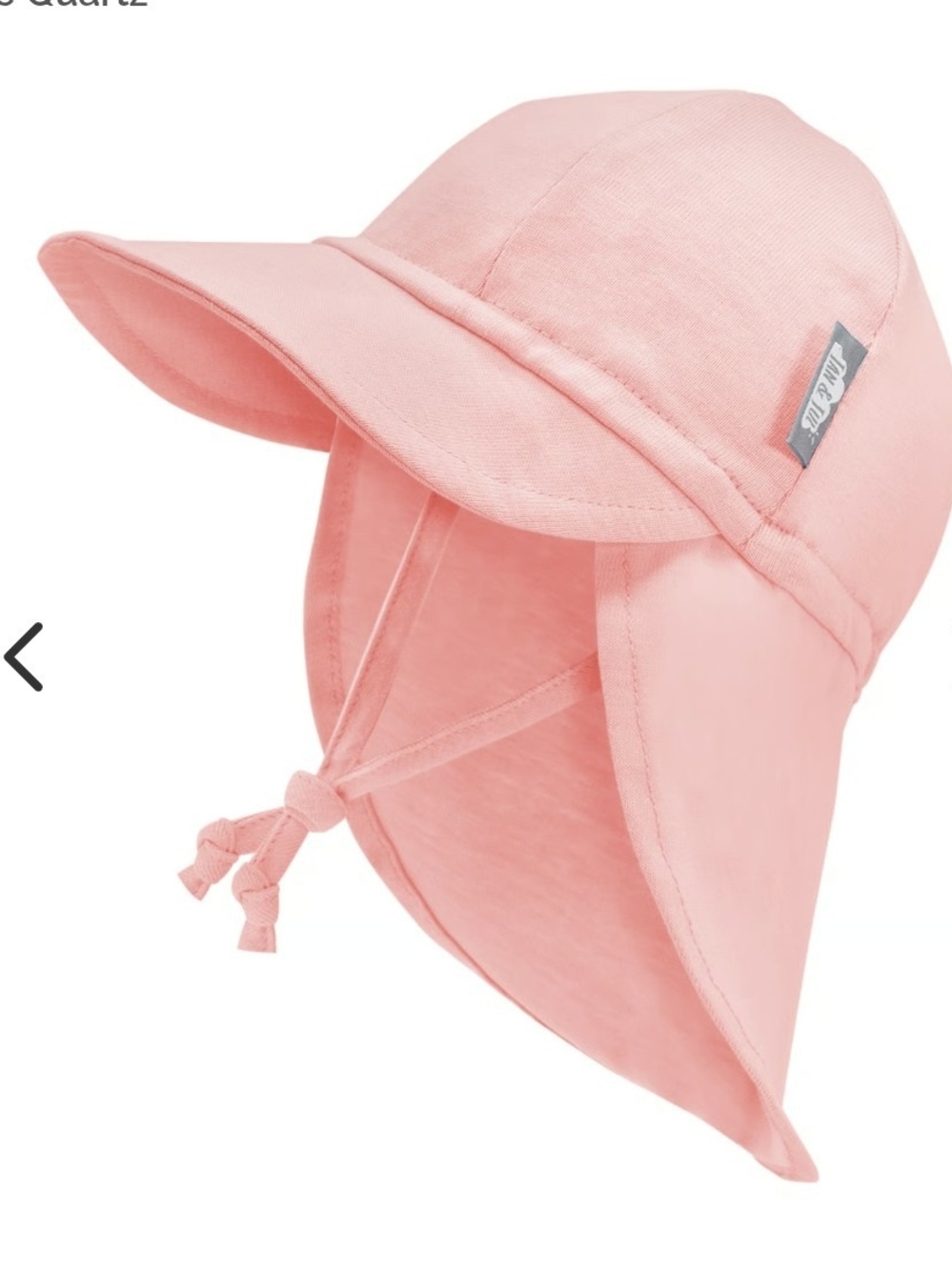 Jan & Jul Sun Soft Baby Caps - Rose Quartz
